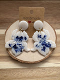 Boucles d'oreilles Alba - Fleurs Bleues